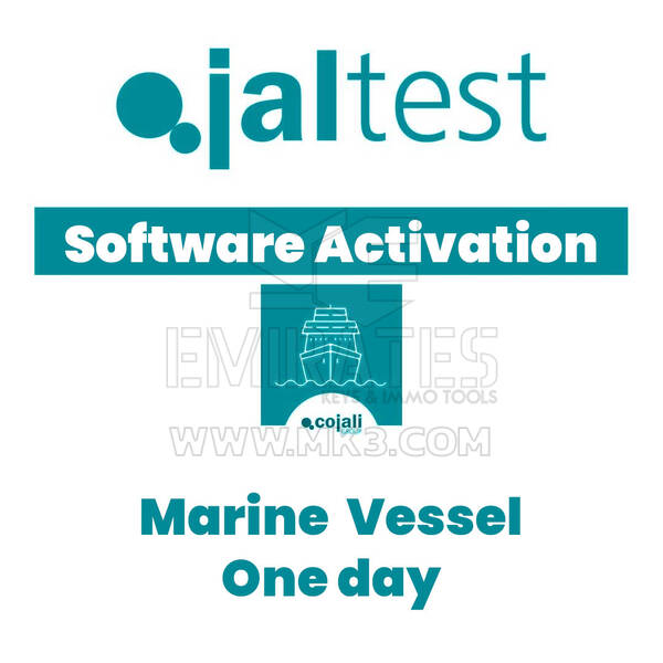 Jaltest Marine Vessel - 74602007 Activation of licence of use - One day