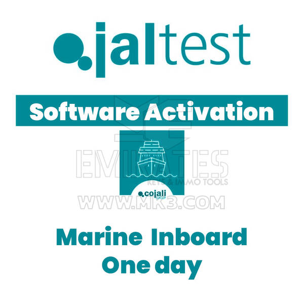 Jaltest Marine Inboard - 74602008 Activation of licence of use - One day