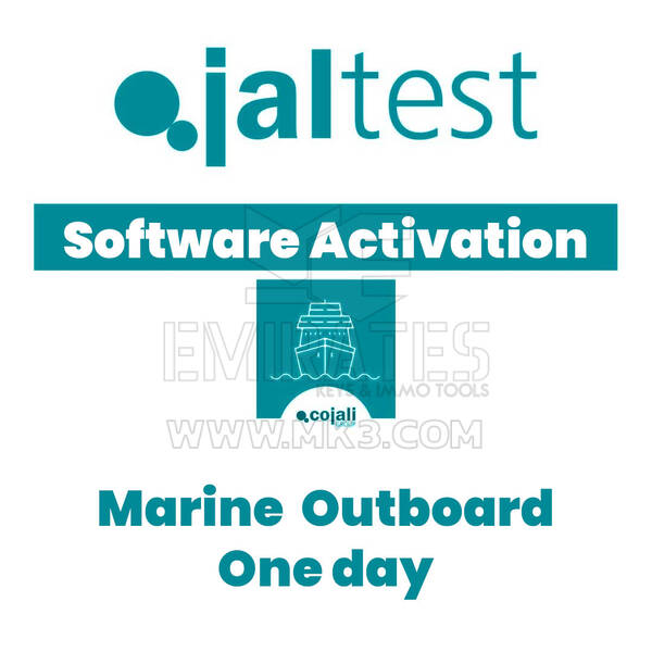 Jaltest Marine Outboard - 74602009 Activation of licence of use - One day