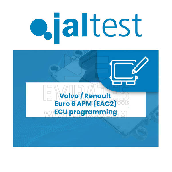Jaltest JCS - 70810048 برمجة وحدة التحكم الإلكترونية Volvo / Renault Euro 6 APM (EAC2)