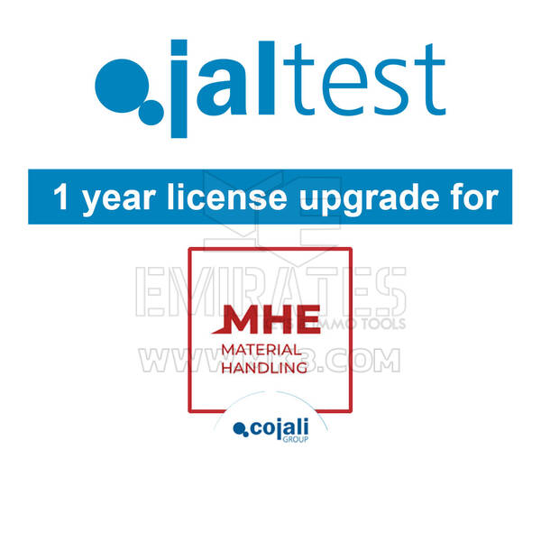 Jaltest - 75001010 - 1 year license upgrade for MHE