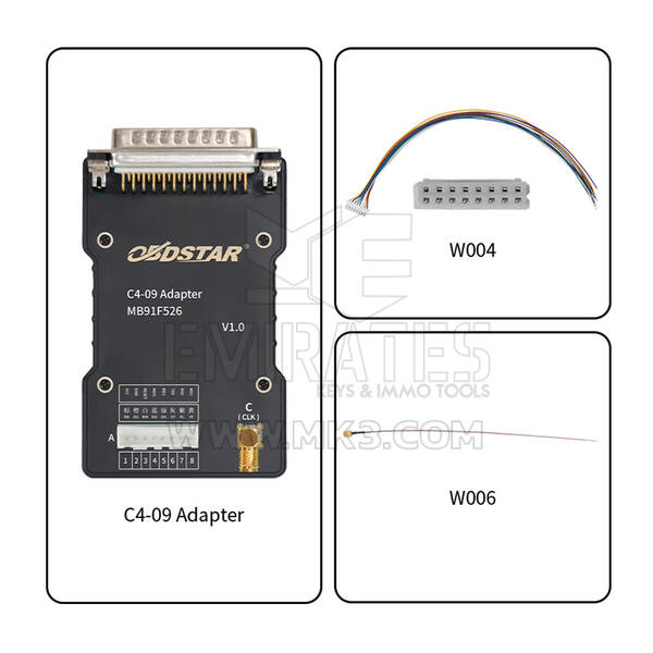 Kit adattatore OBDSTAR C4-09 (MB91F526)
