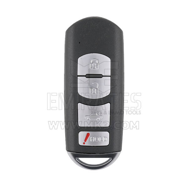 Coque de télécommande intelligente Mazda 3+1 boutons pour KeyDiy ZB44-4