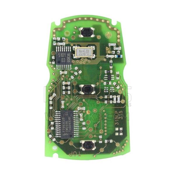 BMW CAS3 Orijinal Akıllı Uzaktan PCB 3 Buton 315MHz