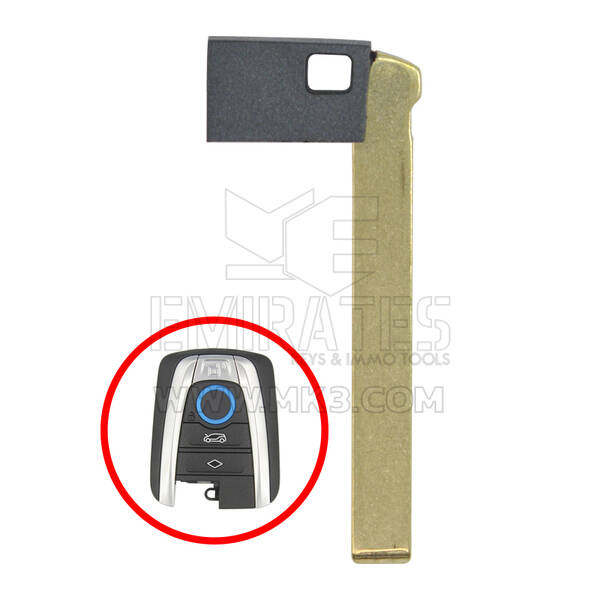 Lâmina remota BMW FEM Smart Key