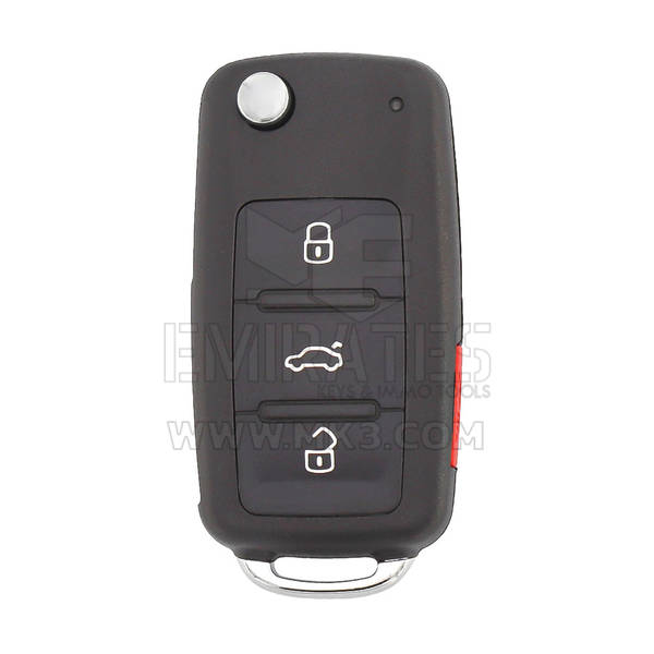 VW Jetta 2017 Flip Remote Key UDS Type 3+1 Button 315MHz MQB Transponder