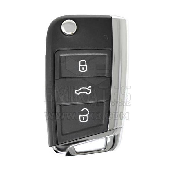 فولكس فاجن فولكس فاجن MQB Proximity Flip Remote Key 3 أزرار 433MHz