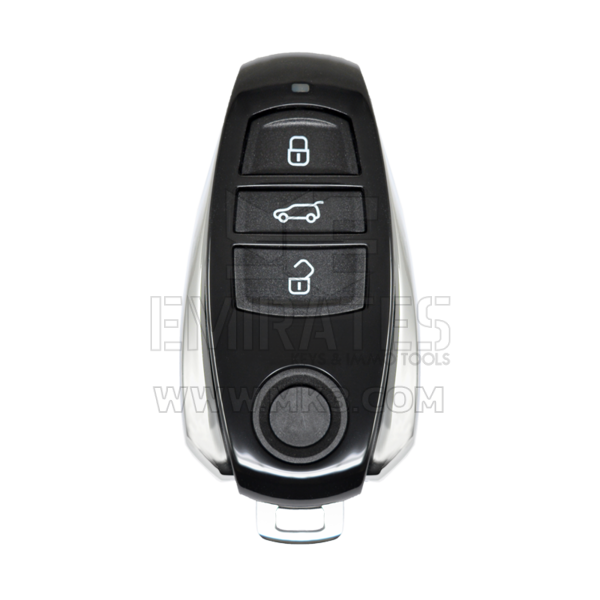 Volkswagen VW Touareg Smart Remote Key Shell 3 botões inclui chave de emergência