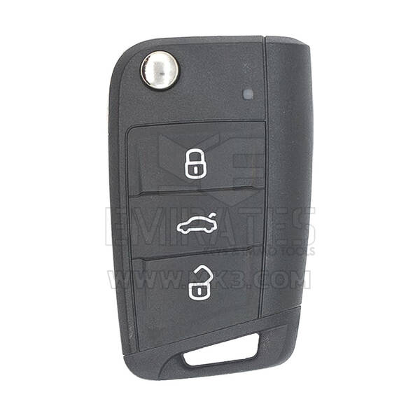 Volkswagen MQB Flip Remote Key 3 Botones 433MHz HU162 Blade 5G0959752BA