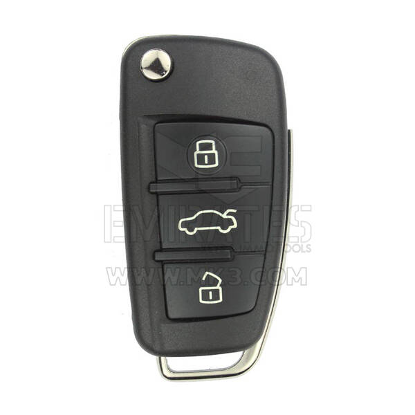 Audi A3 2014 Flip Remote Key 48 TP25 Transponder 3 Buttons 433MHz