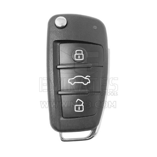 Coque Télécommande Audi Flip 3 Boutons