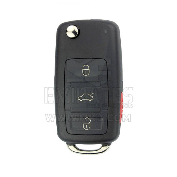 Audi A8 Flip Remote Key Shell 4 Buttons