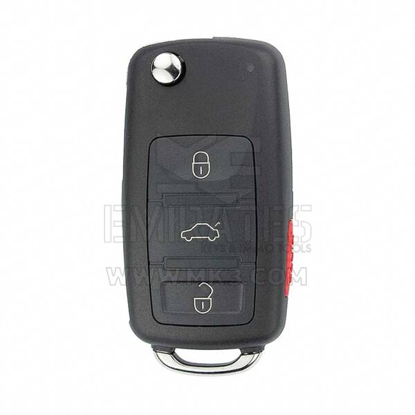 Audi A8 Flip Remote Key Shell 4 Buttons