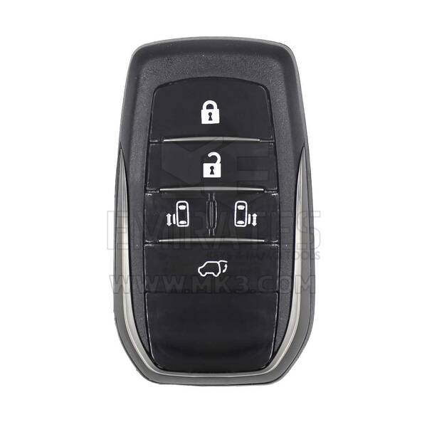 Корпус смарт-дистанционного ключа Toyota Alphard, 5 кнопок