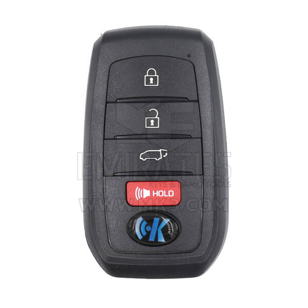 KeyDiy KD TB01-4 Toyota Lexus Universal Smart Remote Key 3+1 Buttons With 8A Transponder