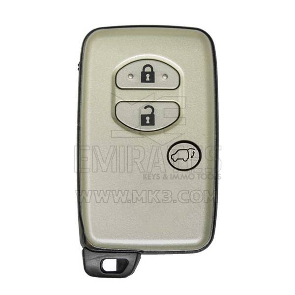 Toyota 2010 Smart Remote Key Shell SUV 3 pulsanti Colore argento