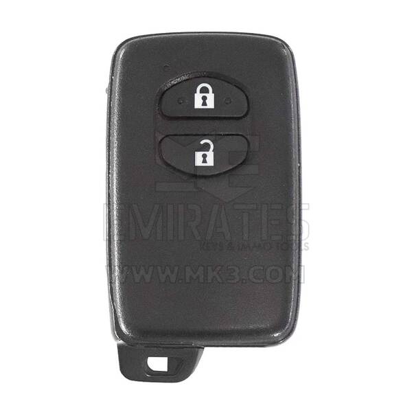 Toyota 2010 Smart Remote Key Shell 2 boutons couleur noire