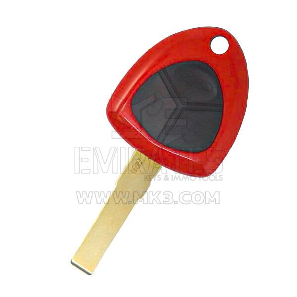 غطاء مفتاح ريموت فيراري 3 أزرار غير قابل للطي باللون الأحمر