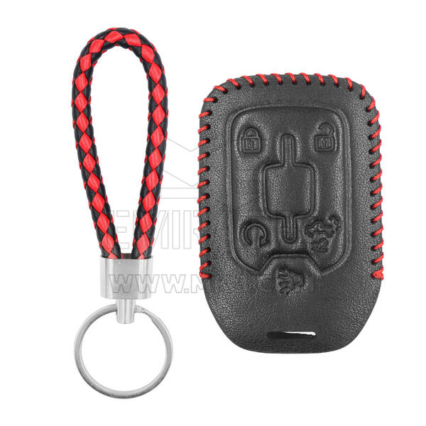 Leather Case For GMC Chevrolet  Smart Remote Key 4+1 Buttons GMC-D