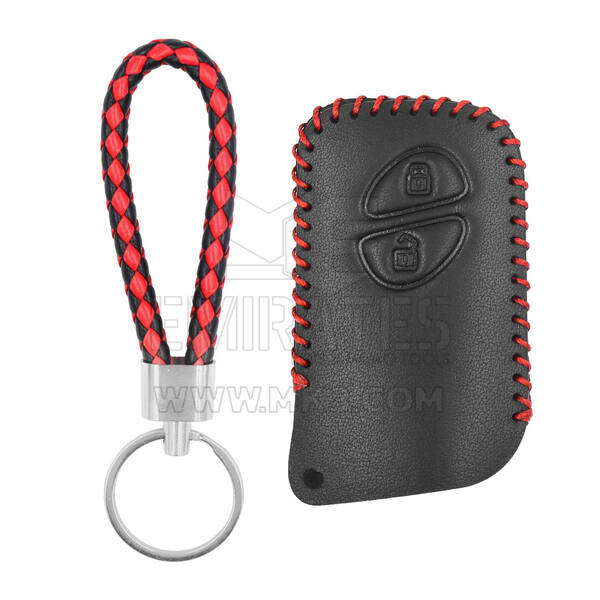 Estojo de couro para Lexus Smart Remote Key 2 botões LX-A