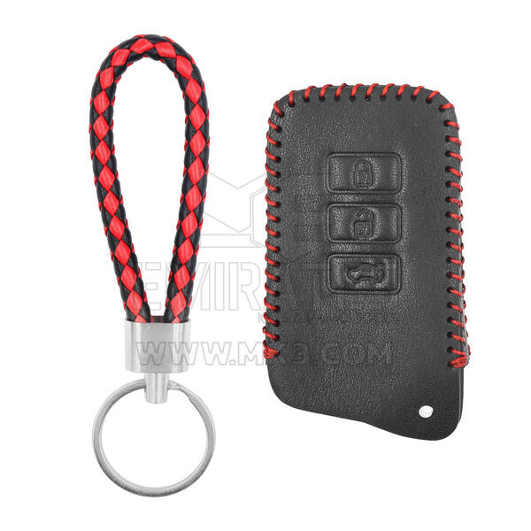 Leather Case For Lexus Smart Remote Key 3 Buttons LX-D