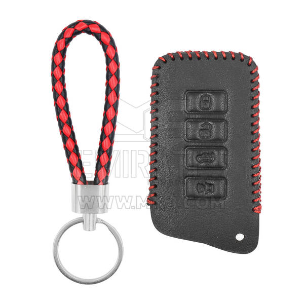 Funda de cuero para Lexus Smart Remote Key 3+1 Botones LX-E