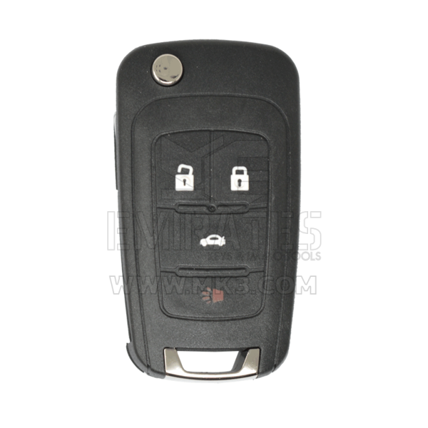 Opel Chevrolet Flip Remote Key Shell 3+1 Buttons