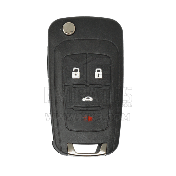 Coque de clé télécommande Opel Flip 4 boutons