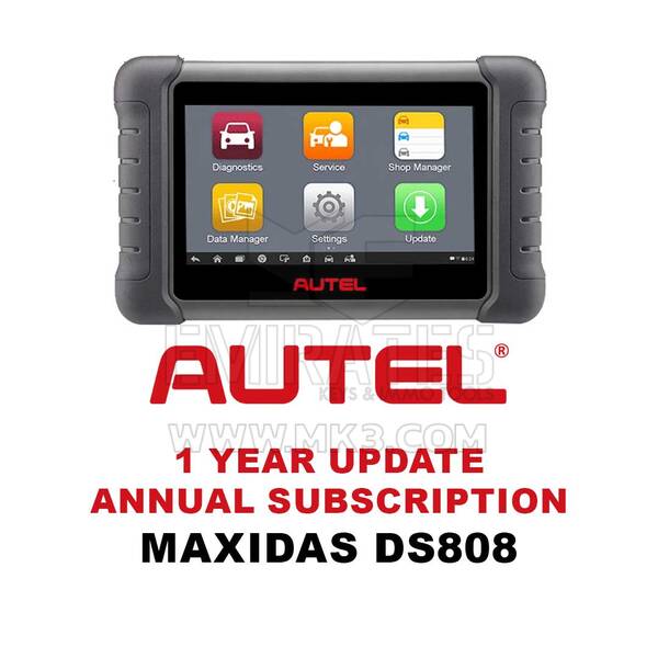 Обновление подписки Autel MaxiDAS DS808 на 1 год