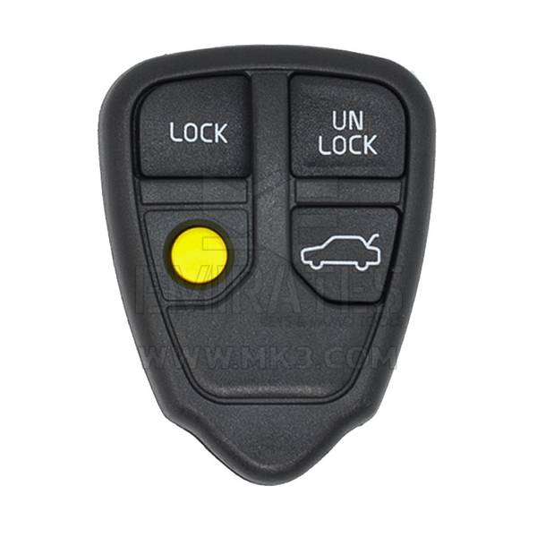 Volvo Flip Remote Key Shell 4 botões