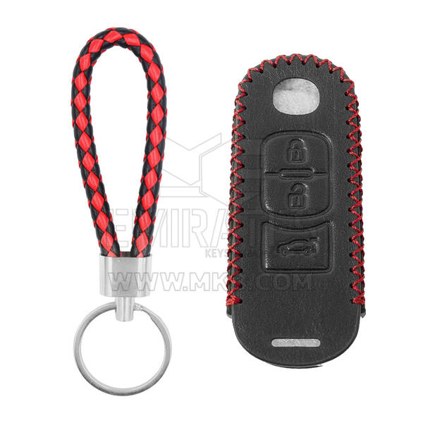 Leather Case For Mazda Remote Key 3 Buttons