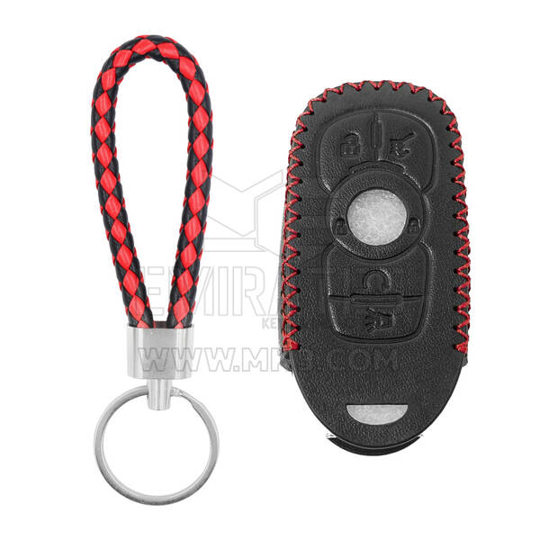 Leather Case For Buick Smart Remote Key 5 Buttons