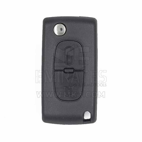 Peugeot 308 3008 5008 Citroen Berlingo 0536 Modèle Flip Remote Key 2 Boutons 433MHz FSK VA2 Blade