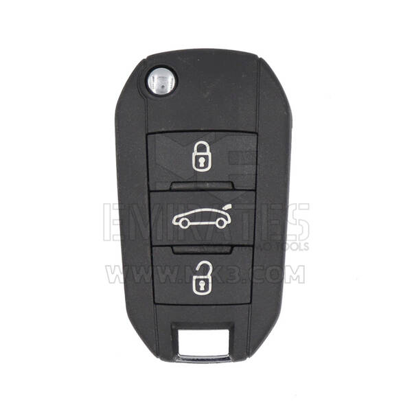 Flip Remote Key Fob Case Shell 3 Button For Peugeot For Expert For