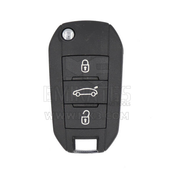 Peugeot 508 Original Flip Remote Key Shell 3 Buttons without Blade