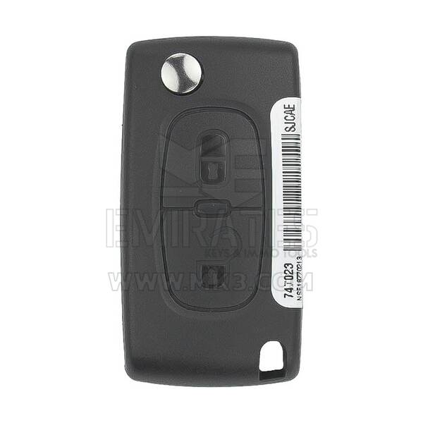 Peugeot 308 Original Flip Remote 2 Boutons 433MHz ASK