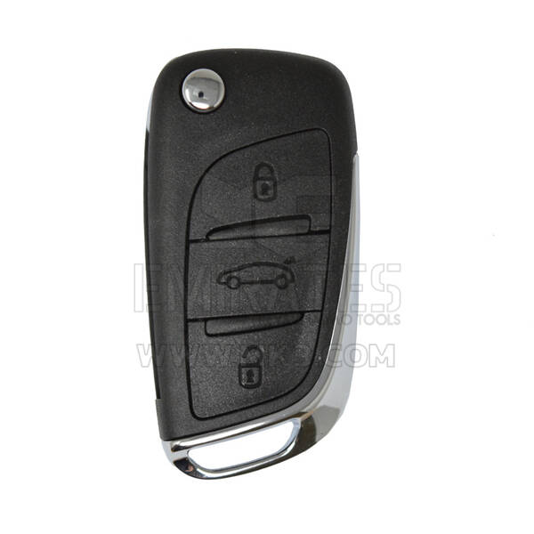 Citroen Genuine Flip Remote Key 3 Buttons 434MHz Transponder PCF7936