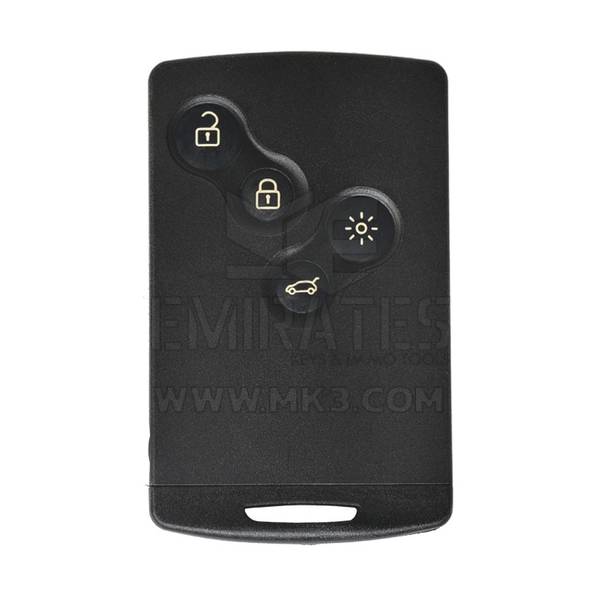 Coque de carte à distance REN Fluence Megane3 Clio4 4 boutons avec lame de clé d'urgence NSN14