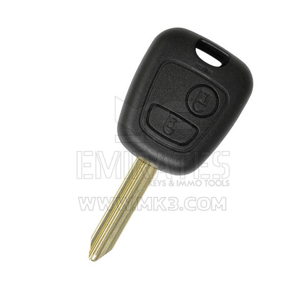 Lâmina SX9 em formato de pinho com 2 botões Peugeot Remote Key Shell