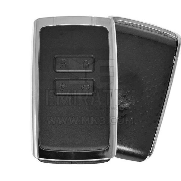 Smart Key Card Shell 4 Buttons Black Color For REN Megane4 Talisman Espace5