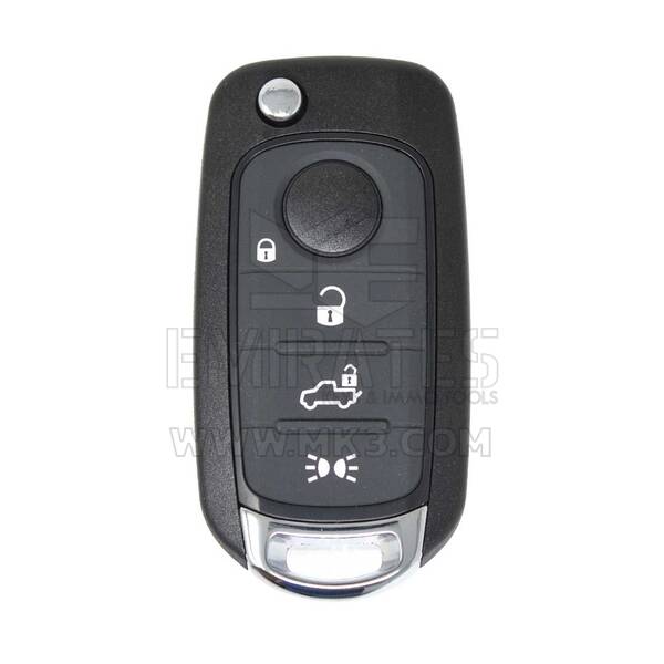 Fiat EGEA Flip Remote Key 4 Botones 433MHz Megamos AES Transpondedor