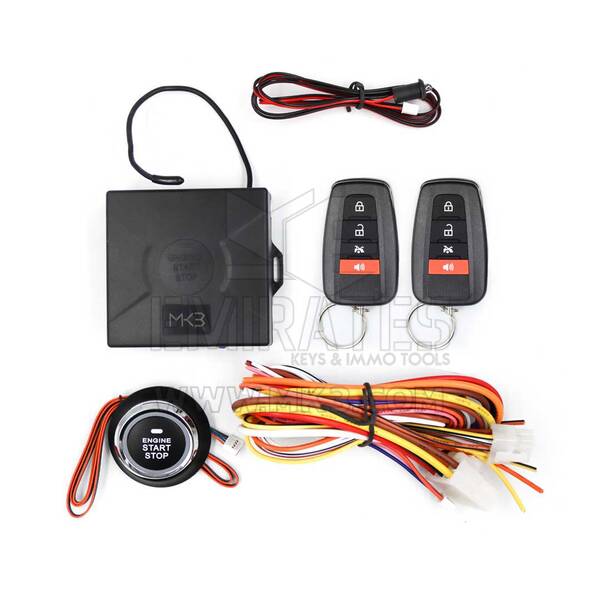 Universal Engine Start System Toyota Smart Key E651 MK3