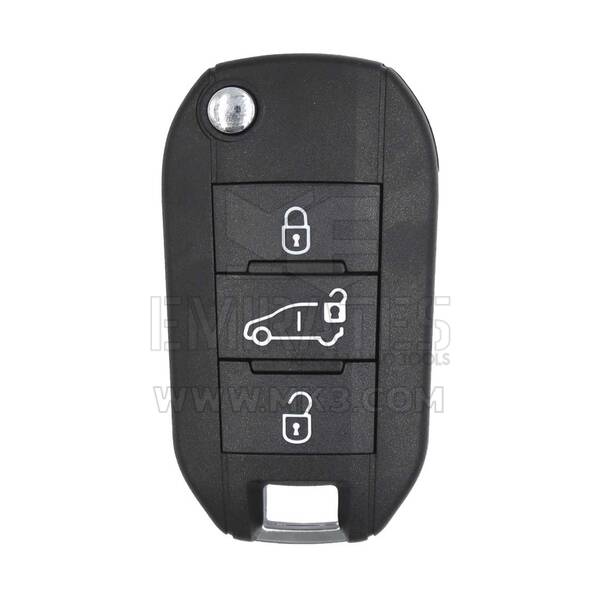 Peugeot выкидной ключ  3 кнопки Slider Door 434MHz чип 4A