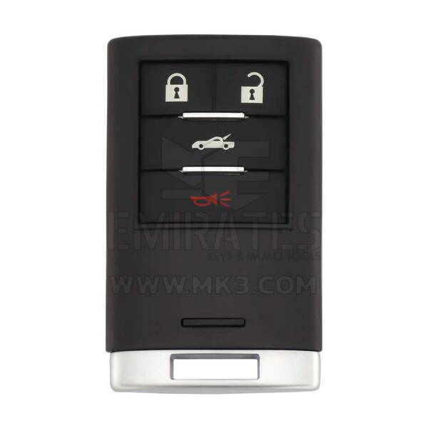 Cadillac Smart Remote Key Shell 3 + 1 Botões