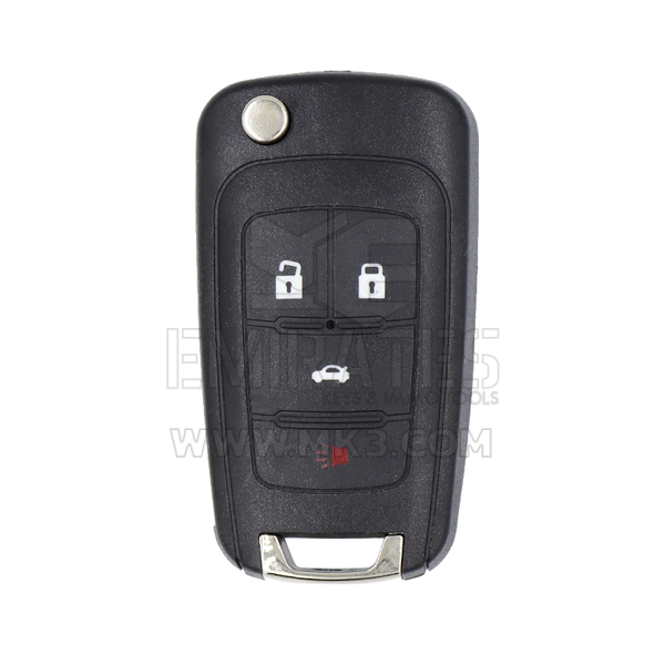 Chevrolet Flip Smart Remote Key 4 Botones 315Mhz PCF7952E