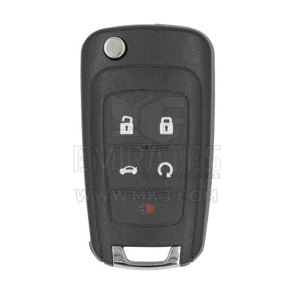 Chevrolet Flip Smart Remote Key 5 Botones 433Mhz PCF7952E Transpondedor