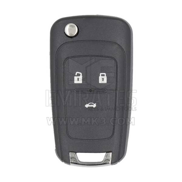 Chevrolet Cruze 2010-2017 Flip Smart Remote Key 3 Botones 433Mhz PCF7952E Transpondedor