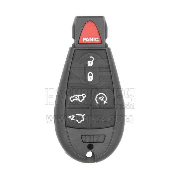 Chrysler Jeep Dodge Fobik Chiave remota 5 + 1 pulsanti 433 MHz