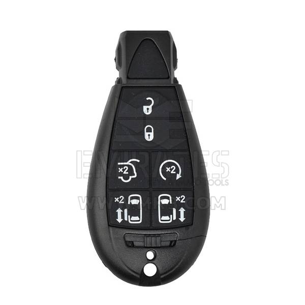Chrysler Jeep Dodge Fobik Remote Key Shell 6 Buttons Without Panic