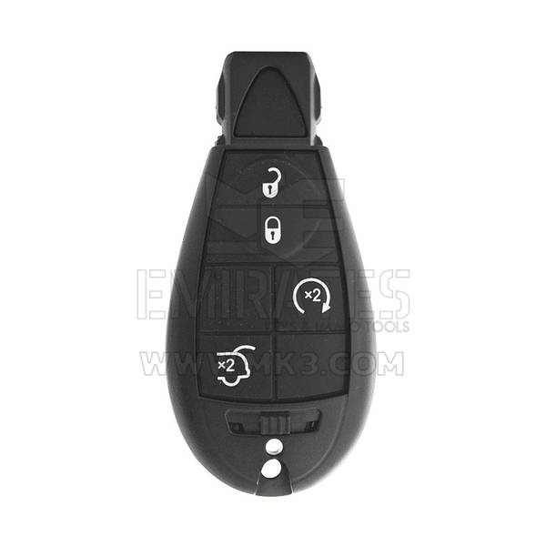 Chrysler Jeep Dodge Fobik Remote Key Shell 4 Buttons Without Panic